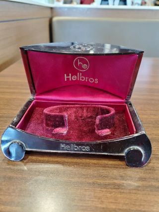Helbros Vintage Mens Watch Box Only 1940s 1950s