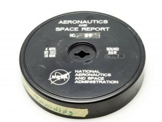 Vintage Nasa Aeronautics And Space Report 16mm Film 28 Astronaut Survival