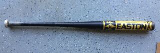 Vtg Easton Black Magic S80 - 3438 2 1/4 " Barrel 34 " 38 Oz Official Softball Bat