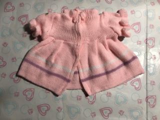 Cabbage Patch Kids Vintage Coleco Pink Ducky Kt Dress Cute 3