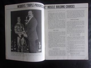 Vintage Joe Weider ' s Triple Progressive Muscle Building Courses Bodybuilding 3