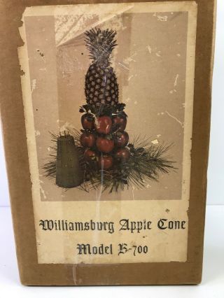 Authentic Williamsburg APPLE CONE Topiary Fruit Tree 10 