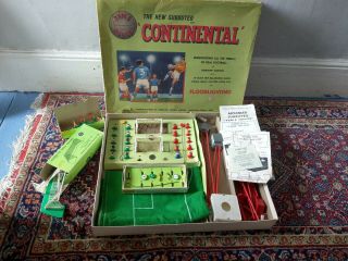 Vintage Boxed Continental Table Soccer Football Subbuteo Flood Lighting Rare