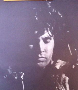 Jim Morrison The Doors Vintage 1968 Rock Poster Hippie Era Rare