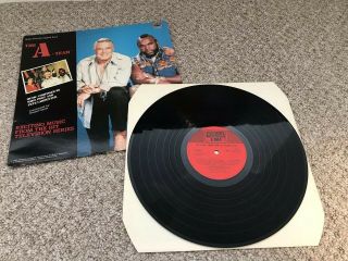 Vintage The A Team Television Sound Track 12” Vinyl Lp Album 1983 3