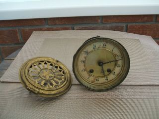 Vintage H.  A.  C.  Clock Movement Only