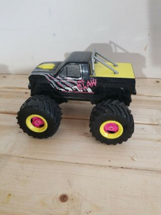 The Claw Monster Truck Black Motorized Toy Vehicle Kenner Vintage 1991