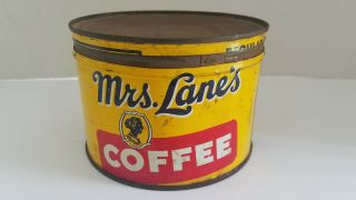 Vintage 1lb Mrs Lane 