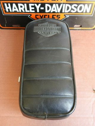 Vintage Harley Davidson Sissy Bar Pad Backrest