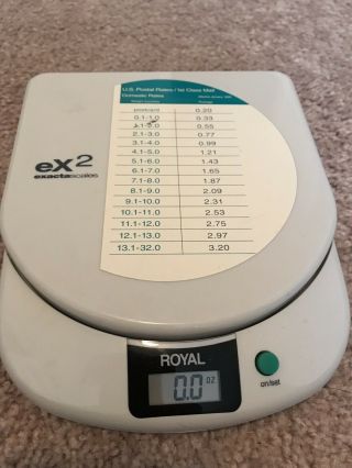Royal Postal Scale - Ex2 - Exactascales - 10 Pound - Vintage