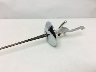 Vintage Fencing Sword Made In Italy With Unique Pistol Grip Style Handle.
