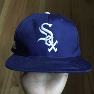 Vintage Chicago White Sox Snapback Hat Cap Purple Nwa Eazy E Ice Cube Dr Dre Mlb