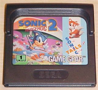 Gamegear Sonic The Hedgehog 2 Ii Sega Game Gear Vintage Game Cartridge