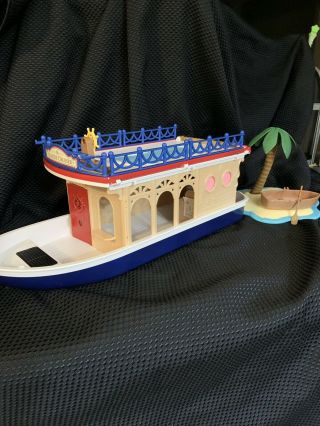 Sylvanian Families Big Cruise Boat Retired Calico Critters Epoch Cond.
