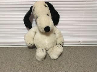 Vintage 1968 Snoopy Plush Stuffed Animal Toy United Feature Syndicate - Large 19 "