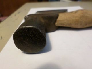 Vintage Hatchet Fulton Tool Axe Merit Mark Single Bit Wood Carpenter Hammer 4