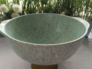 Vintage Melamine Melmac Speckled Splatter Green Confetti Mixing Bowl