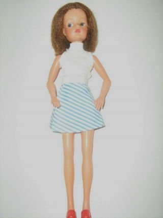 Vintage Sindy Gauntlet Doll With Clothes,  Red Shoes