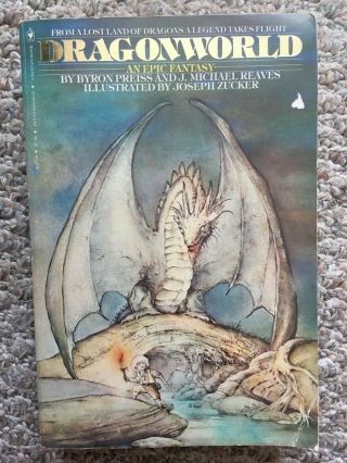 Vintage 1979 Dragonworld Dragon World Epic Fantasy Byron Preiss Reaves Zucker