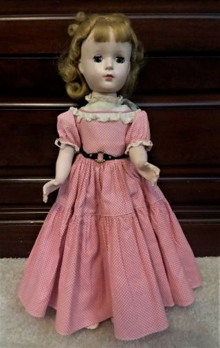 Vintage Madame Alexander Little Women Doll Amy 14 " Walker 1955 Margaret Face