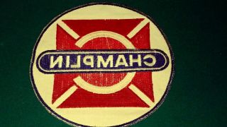 Vintage Champlin Gas & Oil Large Cloth Jacket Patch 8 