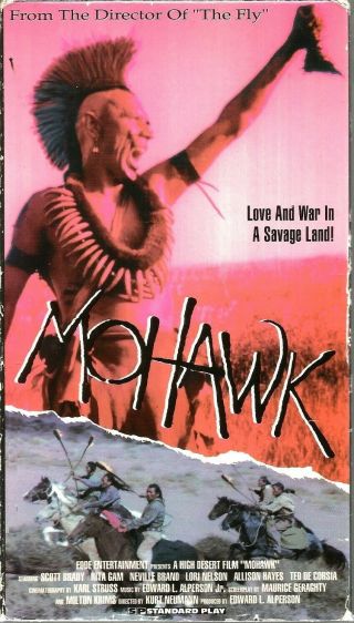 Mohawk Vhs 1992 Scott Brady Rita Gam Neville Brand Western Adventure 1956 Vtg