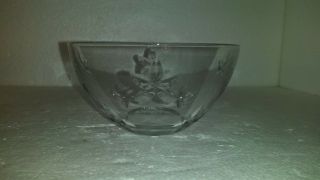 Vintage Tiffany And Co.  Flower Cut Crystal Bowl/dish