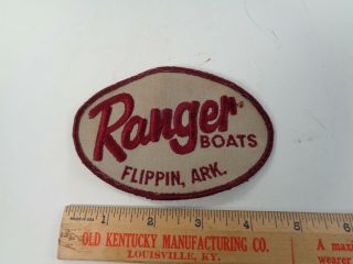 Vintage Ranger Boats Flippin,  Ark.  Patch (sac)