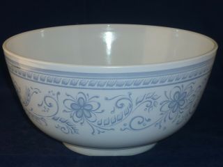BRITTANY BLUE USA Pyrex Large Mixing Bowl 479B Retro Vintage Kitchenalia Pretty 3