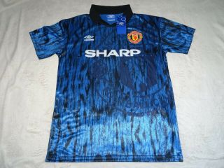 Manchester United Man Utd Football Shirt Vintage 1992/93 Size Xl Xlarge Bnwt