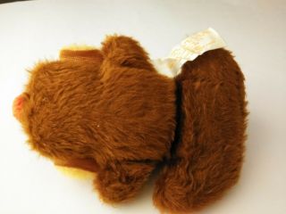Russ Berrie Sad Sack 1977 Puppy Dog Nut Shell Plush Stuffed Animal Vintage Brown 5