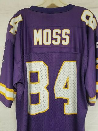 Vintage Minnesota Vikings Jersey Randy Moss Jersey Vtg 90s Starter Mens Large 48