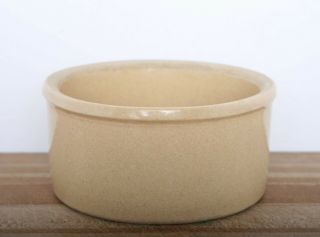 Vintage Roseville Pottery Dog Dish Feeder Bowl