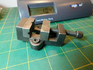 Vintage Unmarked Small Toolmaker 1 3/8 " Jaw Machinist Vise