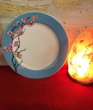 Vintage 6 Pc Fine Porcelain China Dinner Plate Designed In Usa By Darbie Ángels