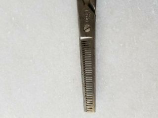 Vintage WISS Comb Scissors All Metal Cutting Utensil Salon Tools Barber USA 3