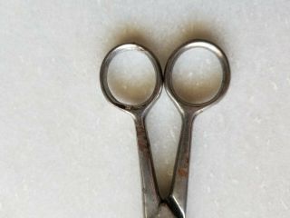 Vintage WISS Comb Scissors All Metal Cutting Utensil Salon Tools Barber USA 4