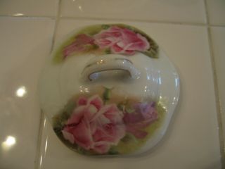Vintage Hand Painted Teapot With Floral Roses 6