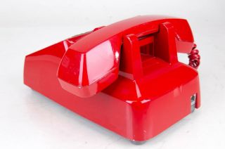 Vintage RED AT&T 2500MMGJ Touch Tone Desktop Telephone Great Shape 2500 Att 4