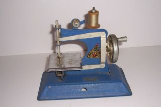 Vintage Metal Junior Small Sewing Machine Made In England