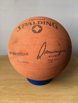 Vintage Spalding Dominique Wilkins Atlanta Hawks Basketball
