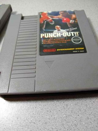 Vintage Nintendo Video Game Mike Tyson 