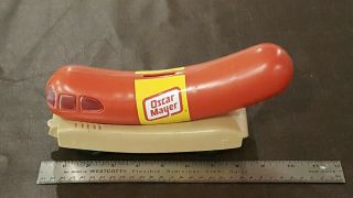 Vintage Promotional Oscar Mayer Wienermobile Bank and Whistle 8