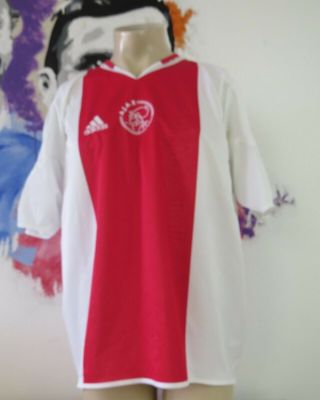 Vintage Ajax 2004 2005 Home Shirt Adidas Soccer Jersey Size Xl