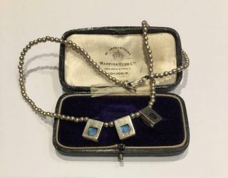 Moonstone Necklace,  Vintage Silver Moonstone Necklace,  sterling silver,  divine. 6