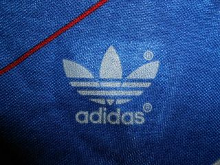 Adidas True Vintage Rare Trefoil 80 ' s West Germany Football Jersey Shirt Trikot 2