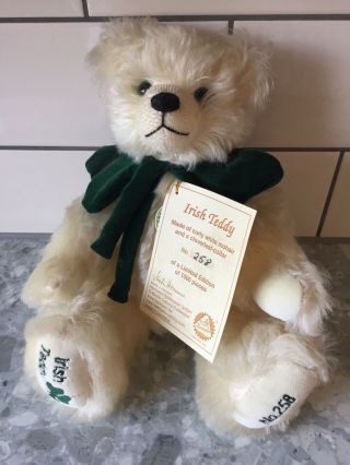 Rare Hermann Irish Teddy Bear - 258 Of 1000