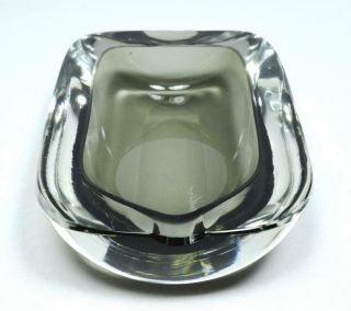 Vintage Cenedese Murano Sommerso Glass Bowl/ashtray Signed