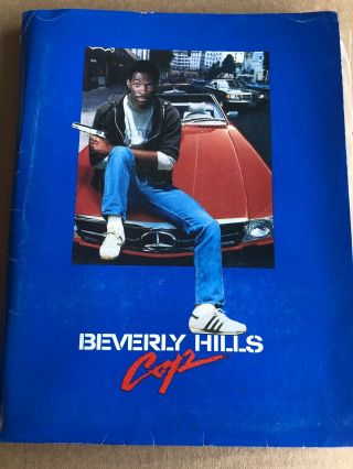 1984 Beverly Hills Cop Eddie Murphy Press Kit Vintage
