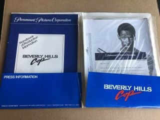 1984 Beverly Hills Cop Eddie Murphy Press Kit Vintage 3